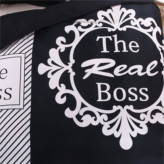 "The Real Boss Bedding Set - EDICIÓN LIMITADA" - Holaamor